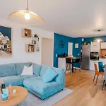 Apartament Bleu Serena - Parking - Jardin Caen