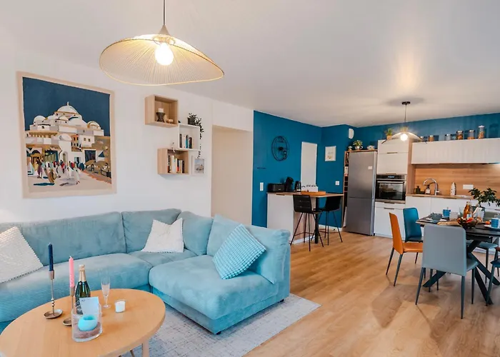 Appartamento Bleu Serena - Parking - Jardin - By Primo Caen